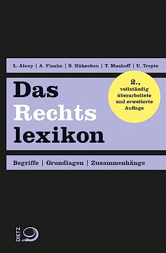 9783801206314: Das Rechtslexikon: Begriffe, Grundlagen, Zusammenhnge