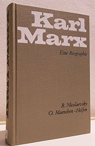 Beispielbild fr Karl Marx. Leben und Werk von Karl Marx zum Verkauf von medimops