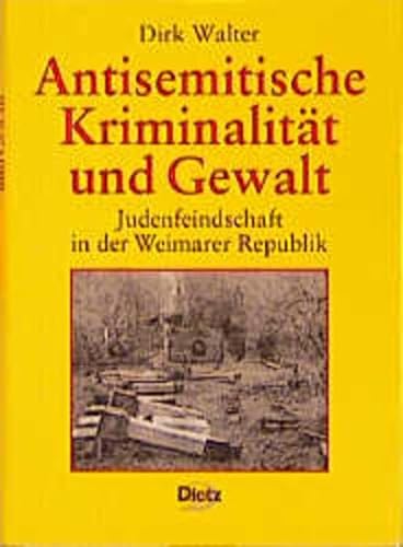 Antisemitische Kriminalität und Gewalt. Judenfeindschaft in der Weimarer Republik - Walter, Dirk