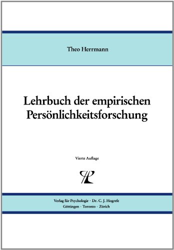 Beispielbild fr Lehrbuch der empirischen Persnlichkeitsforschung zum Verkauf von medimops