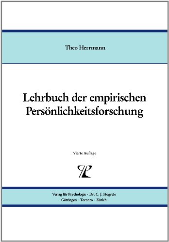 Stock image for Lehrbuch der empirischen Persnlichkeitsforschung for sale by medimops