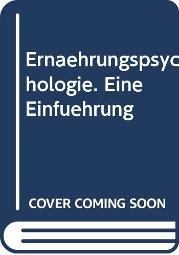 Ernährungspsychologie. Eine Einführung - Pudel, Volker, Westenhöfer, Joachim