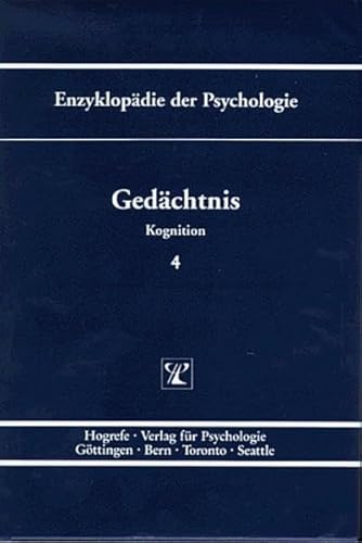 Imagen de archivo de Geda chtnis (Enzyklopa die der Psychologie) (German Edition) a la venta por dsmbooks