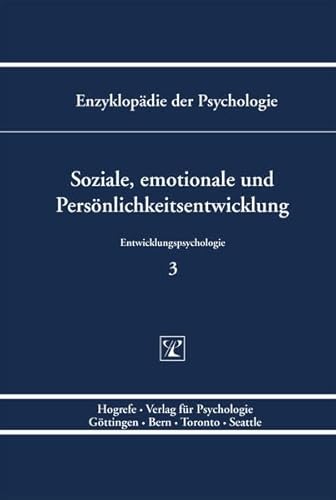 9783801705886: Soziale, emotionale und Persnlichkeitsentwicklung