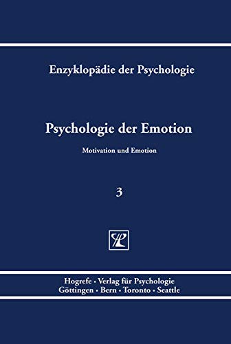 9783801705992: Psychologie der Emotion