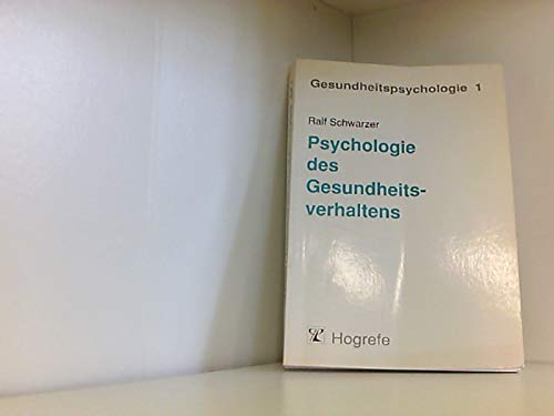 Imagen de archivo de Psychologie des Gesundheitsverhaltens a la venta por medimops