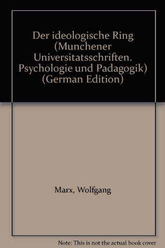 Beispielbild fr Der ideologische Ring zum Verkauf von medimops