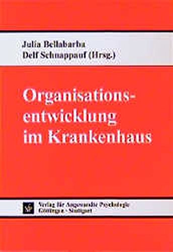 Stock image for Organisationsentwicklung im Krankenhaus for sale by medimops
