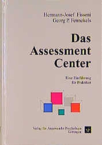 Stock image for Das Assessment-Center: Eine Einfhrung fr Praktiker for sale by medimops