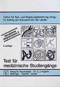 Stock image for Test fr medizinische Studiengnge. Aktualisierte Originalversion 2 for sale by medimops