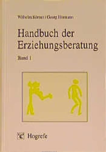 9783801709273: Handbuch der Erziehungsberatung 1: Anwendungsbereiche und Methoden der Erziehungsberatung