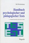 Beispielbild fr Handbuch psychologischer und pdagogischer Tests zum Verkauf von Buchpark