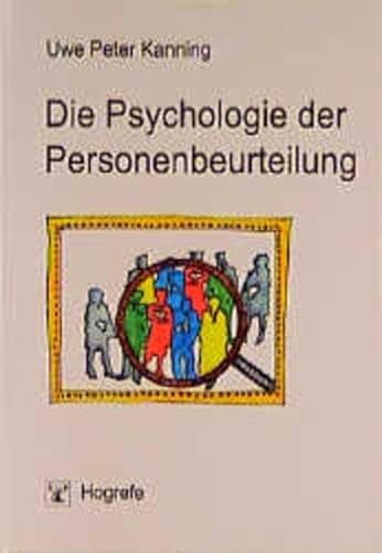 Stock image for Die Psychologie der Personenbeurteilung for sale by medimops
