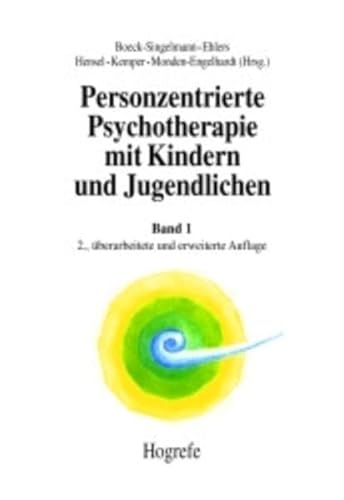 9783801714079: Personzentr. Psychoth. Kinder 1