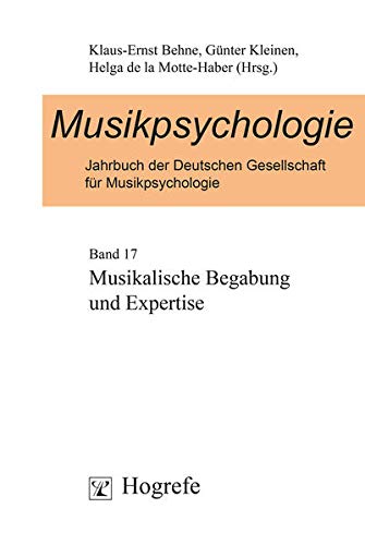 Beispielbild fr Musikpsychologie. Jahrbuch der deutschen Gesellschaft fr Musikpsychologie: Jahrbuch der Musikpsych zum Verkauf von medimops
