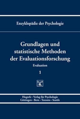 9783801715052: Grundlagen und statistische Methoden der Evaluationsforschung