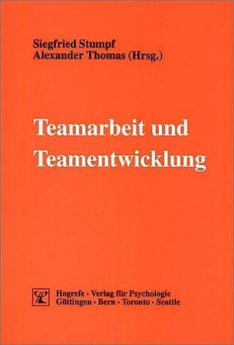 Beispielbild fr Teamarbeit Und Teamentwicklung zum Verkauf von Revaluation Books