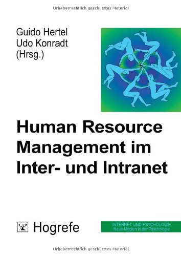 Beispielbild fr Human Resource Management im Inter- und Intranet (Internet und Psychologie / Neue Medien in der Psychologie) zum Verkauf von Studibuch