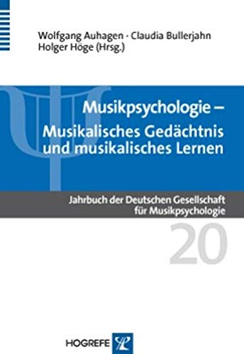 Beispielbild fr Musikpsychologie - Musikalisches Gedchtnis und musikalisches Lernen zum Verkauf von PRIMOBUCH