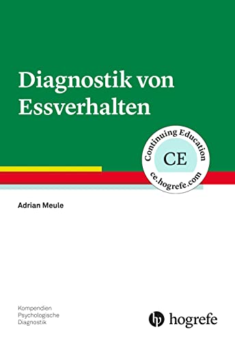Imagen de archivo de Diagnostik von Essverhalten -Language: german a la venta por GreatBookPrices