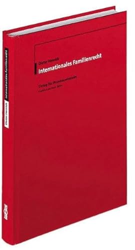 Internationales Familienrecht (German Edition) (9783801956790) by Henrich, Dieter