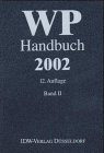 Beispielbild fr WP Handbuch 1992. Band 2. 10. Auflage. zum Verkauf von medimops