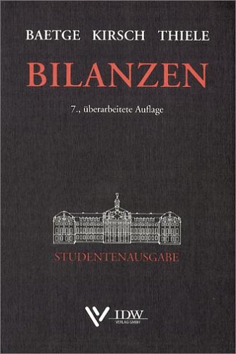 Beispielbild fr Bilanzen. Studentenausgabe zum Verkauf von medimops