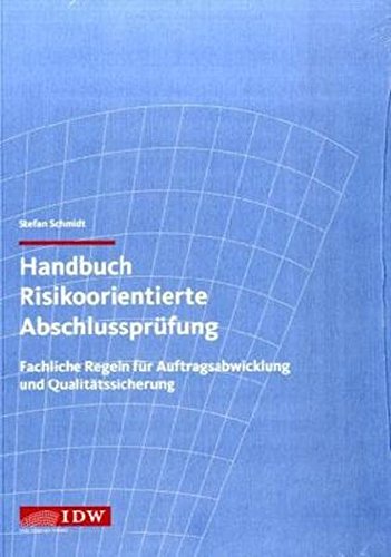 9783802113659: Handbuch Risikoorientierte Abschlussprfung: Fachliche Regeln fr Auftragsabwicklung und Qualittssicherung