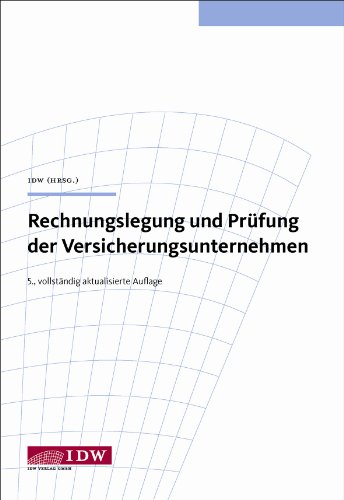 9783802114892: Bgle, M: Rechnungslegung Versicherungsunternehmen