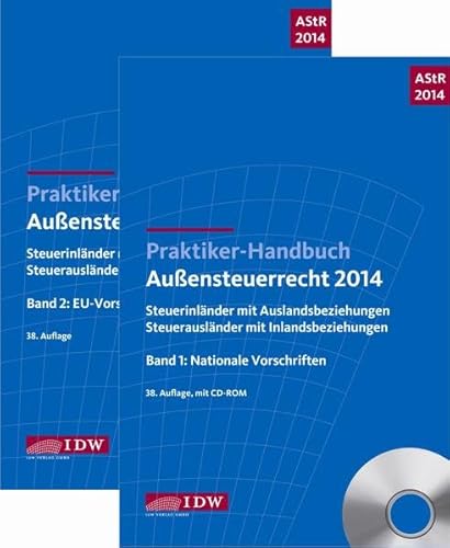 Stock image for Praktiker-Handbuch Auensteuerrecht 2014: Steuerinlnder mit Auslandsbeziehungen Steuerauslnder mit Inlandsbeziehungen. Bd. 1: Nationale Vorschriften. Bd. 2: EU-Vorschriften und DBA-Recht for sale by medimops