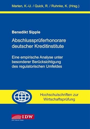 9783802119590: Abschlussprferhonorare deutscher Kreditinstitute: Eine empirische Analyse unter besonderer Bercksichtigung des regulatorischen Umfeldes