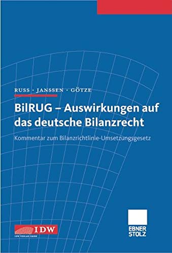Beispielbild fr BilRUG - Auswirkungen auf das deutsche Bilanzrecht: Kommentar zum Bilanzrichtlinie-Umsetzungsgesetz zum Verkauf von medimops