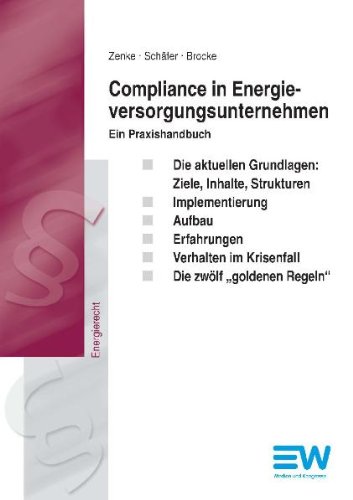 Beispielbild fr Compliance in Energieversorgungsunternehmen: Ein Praxishandbuch zum Verkauf von Buchmarie