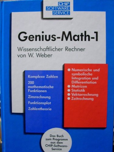 9783802312052: Genius-Math-1. Wissenschaftlicher Rechner