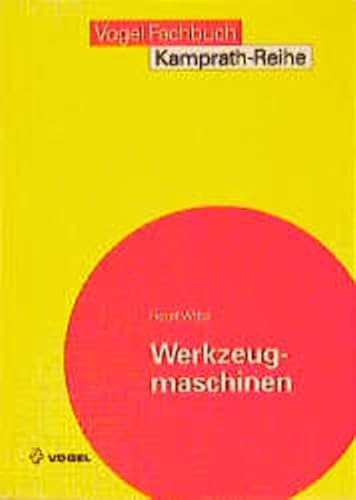 9783802315435: Werkzeugmaschinen.