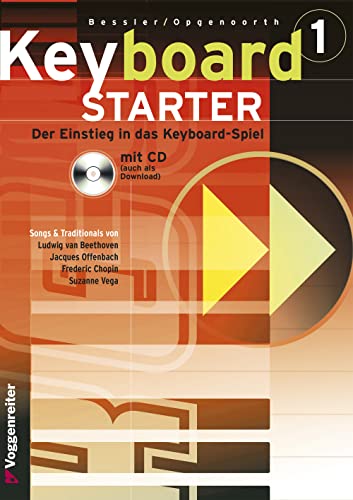 9783802402319: Keyboard-Starter, m. CD-Audio, Bd.1