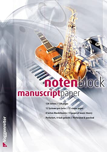 Stock image for Notenblock for sale by CONTINUO Noten-Buch-Versand