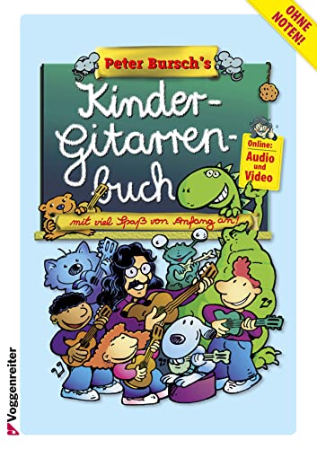 Beispielbild fr Peter Burschs Kinder-Gitarrenbuch: Mit viel Spa von Anfang an!, (inkl. CD) zum Verkauf von medimops