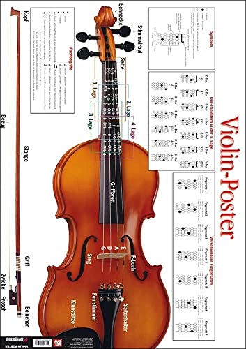9783802405082: Violin Poster. Violine