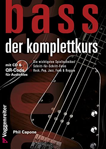 Beispielbild fr Bass. Der Komplettkurs, m. Audio-CD: Von den Grundlagen bis zum Einstieg in die erste Band zum Verkauf von medimops