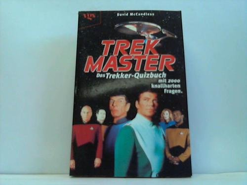 Imagen de archivo de Trekmaster - Das Trekker-Quizbuch mit 2000 knallharten Fragen a la venta por 3 Mile Island