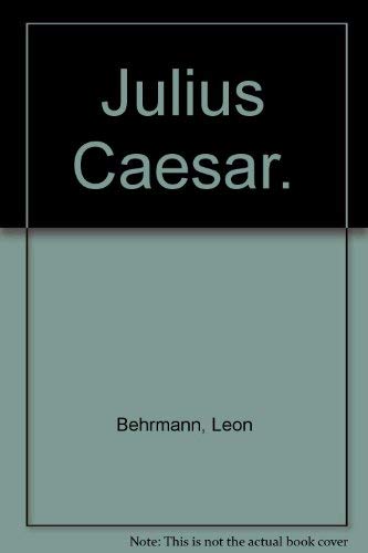 Beispielbild fr Julius Csar. Das Buch "Julius Csar" basiert auf dem gleichnamigen Fernsehfilm, ausgestrahlt in der ARD. zum Verkauf von Mephisto-Antiquariat