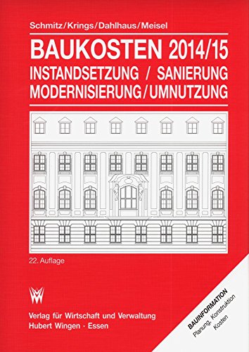 9783802805967: Baukosten 2014/2015 Instandsetzung-Sanierung-Modernisierung-