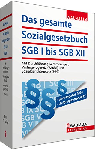 9783802919855: Das gesamte Sozialgesetzbuch SGB I bis SGB XII