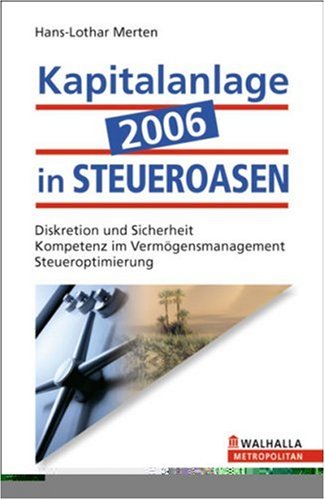 9783802934018: Kapitalanlage 2006 in Steueroasen