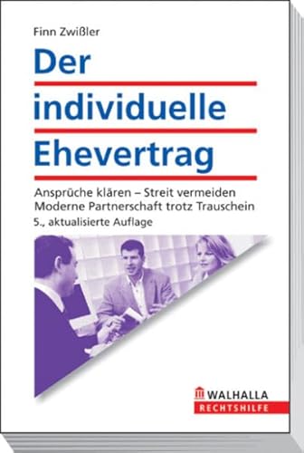 Beispielbild fr Der individuelle Ehevertrag zum Verkauf von medimops