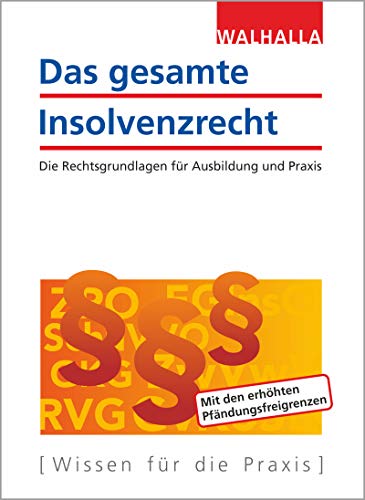 Beispielbild fr Das gesamte Insolvenzrecht Ausgabe 2020 zum Verkauf von medimops