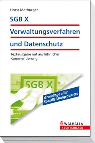 Imagen de archivo de SGB X - Verwaltungsverfahren und Datenschutz: Textausgabe mit ausfhrlicher Kommentierung a la venta por medimops