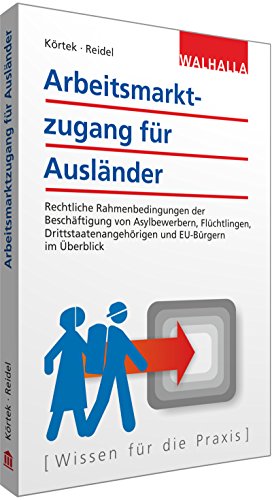 Beispielbild fr Arbeitsmarktzugang fr Auslnder: Rechtliche Rahmenbedingungen der Beschftigung von Asylbewerbern, Flchtlingen, Drittstaatenangehrigen und EU-Brgern im berblick zum Verkauf von medimops