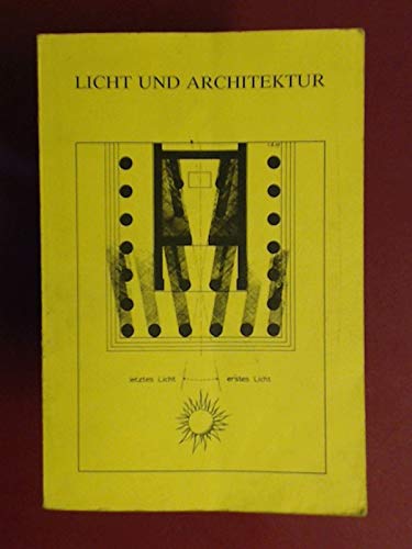 9783803010384: Licht und Architektur